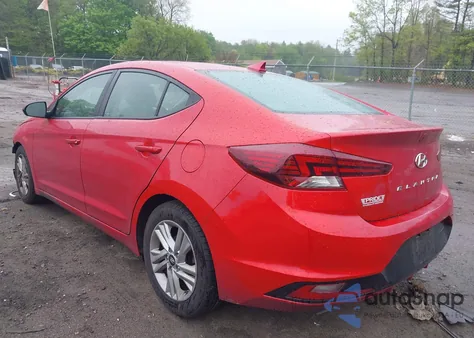 2020 Hyundai Elantra Sel из США, поврежденный, VIN 5NPD84LF3LH626392